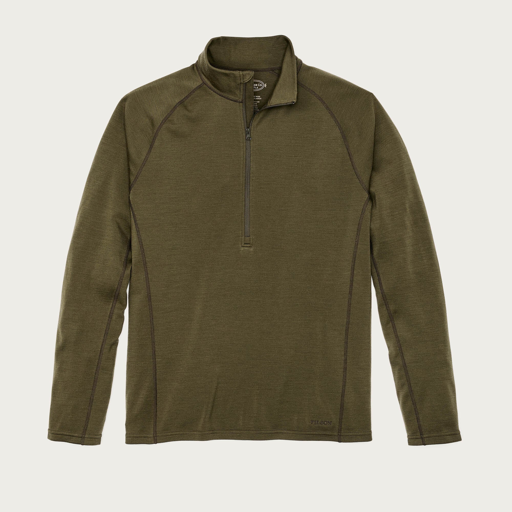 400G Merino Wool Half-Zip