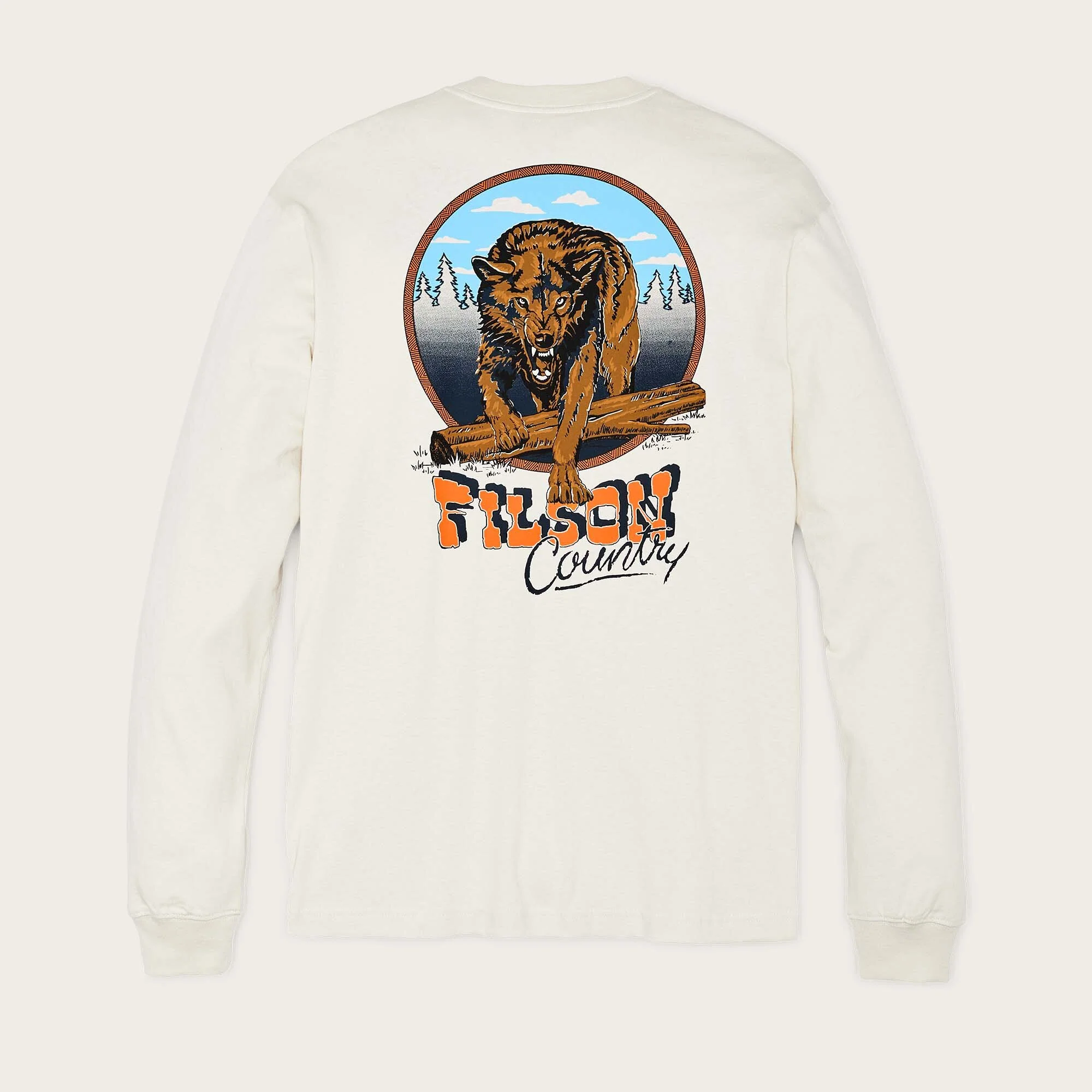 LONG SLEEVE FRONTIER GRAPHIC T-SHIRT - Image 2