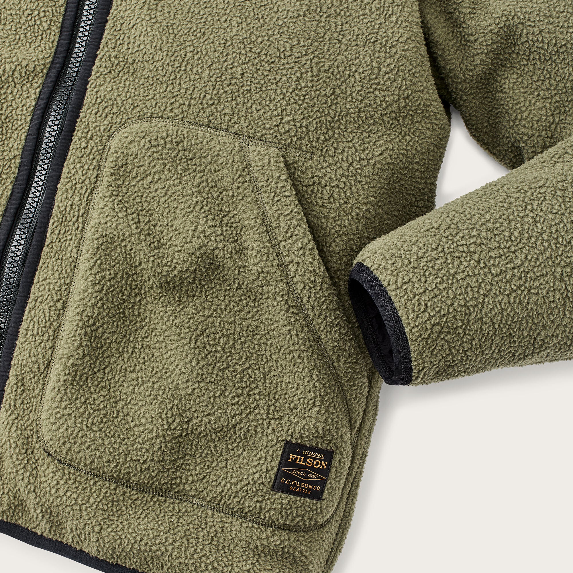 REVERSIBLE PILE FLEECE JACKET - Image 6
