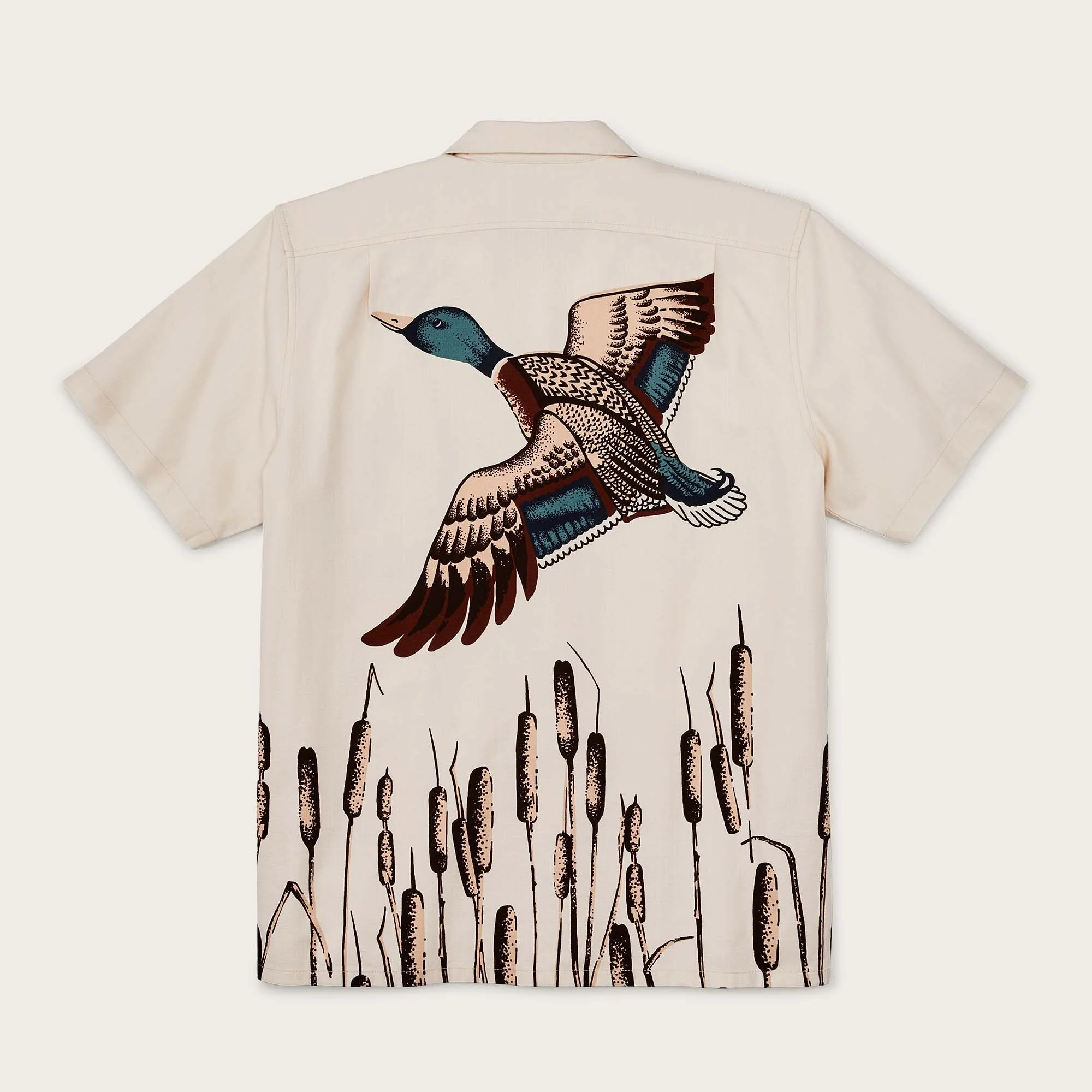 RUSTIC SHORT SLEEVE CAMP SHIRT - Image 2