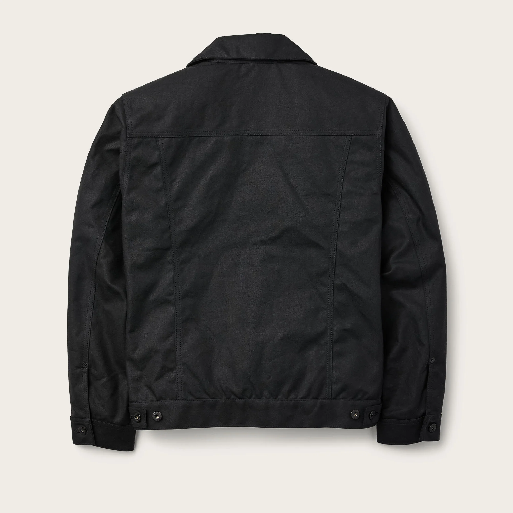 VESTE CRUISER EN TIN CLOTH DOUBLÉE COURTE - Image 2